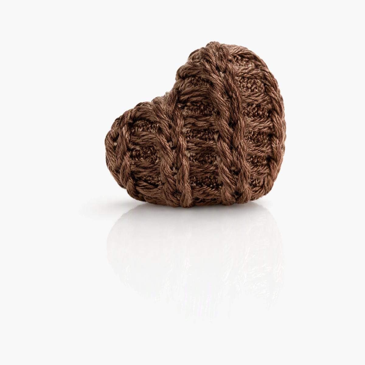 Cute Knitted Heart Stud Earrings