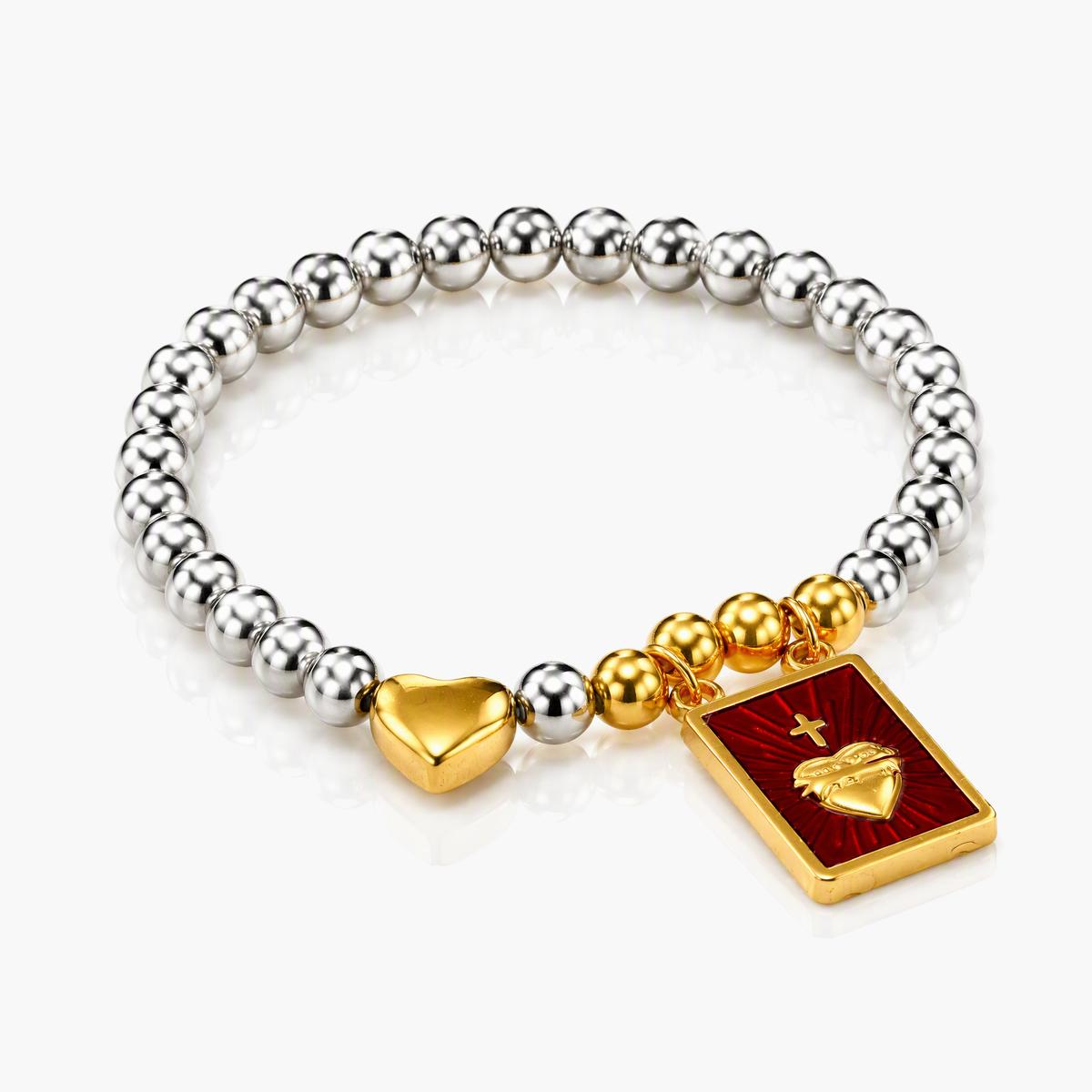 Trendy Heart Charm Bracelet