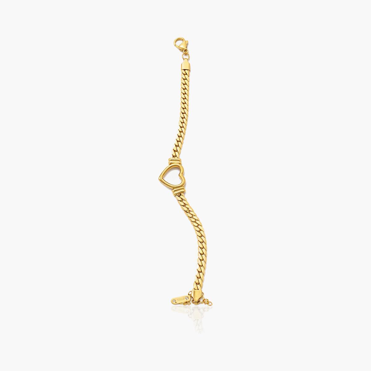 Trendy Heart Charm Bracelet