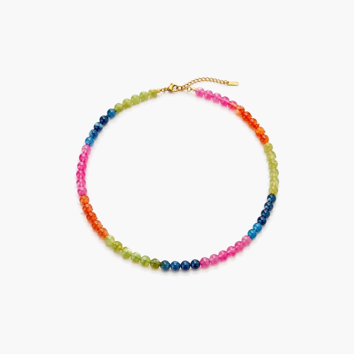 Cute Multicolor Beaded Necklace