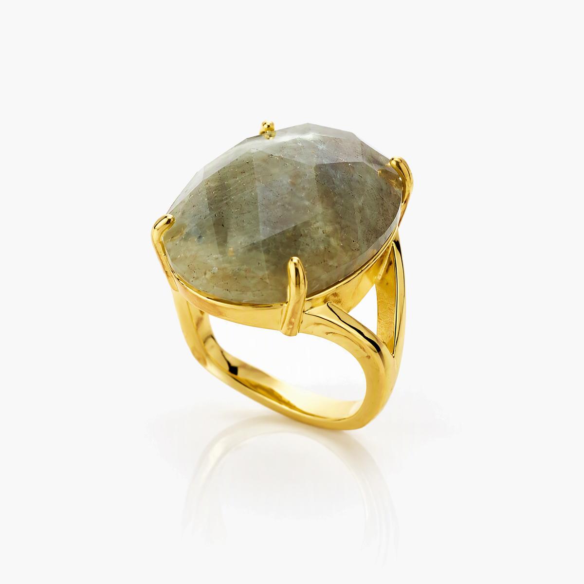 Oval Stone Ring