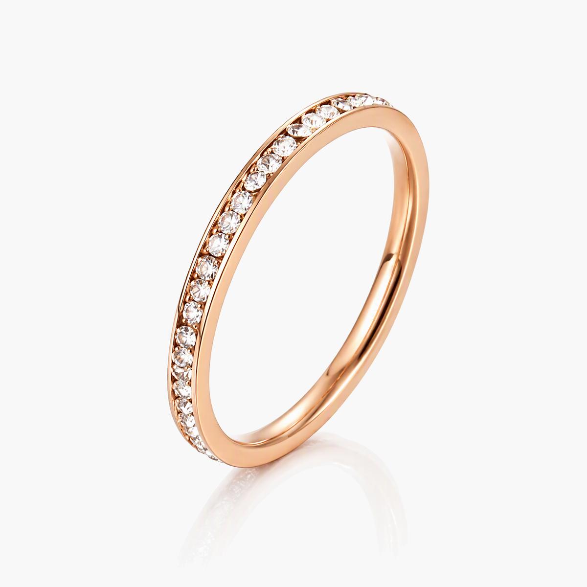 Dainty Pave Band Ring