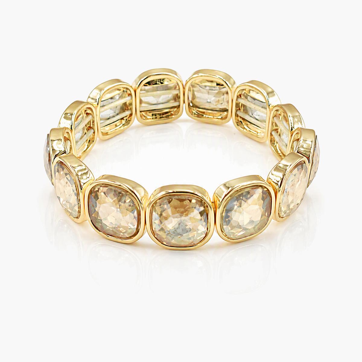 Trendy Square Stone Bracelet