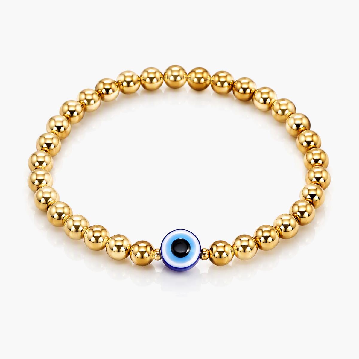 Evil Eye Beaded Bracelet