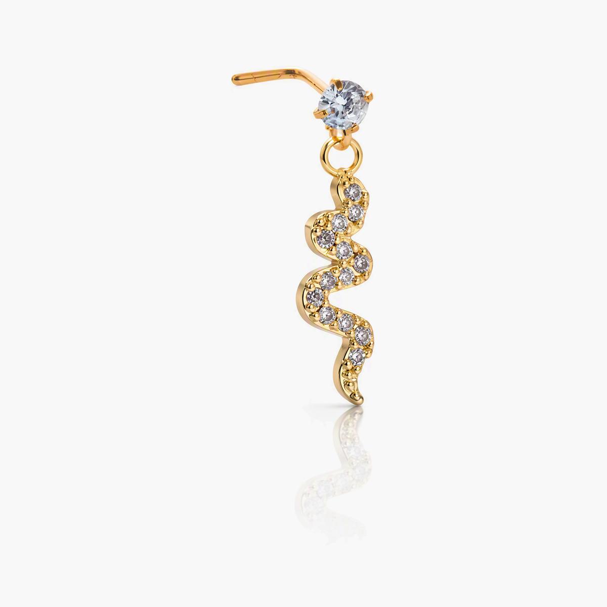 Charm Drop Nose Ring