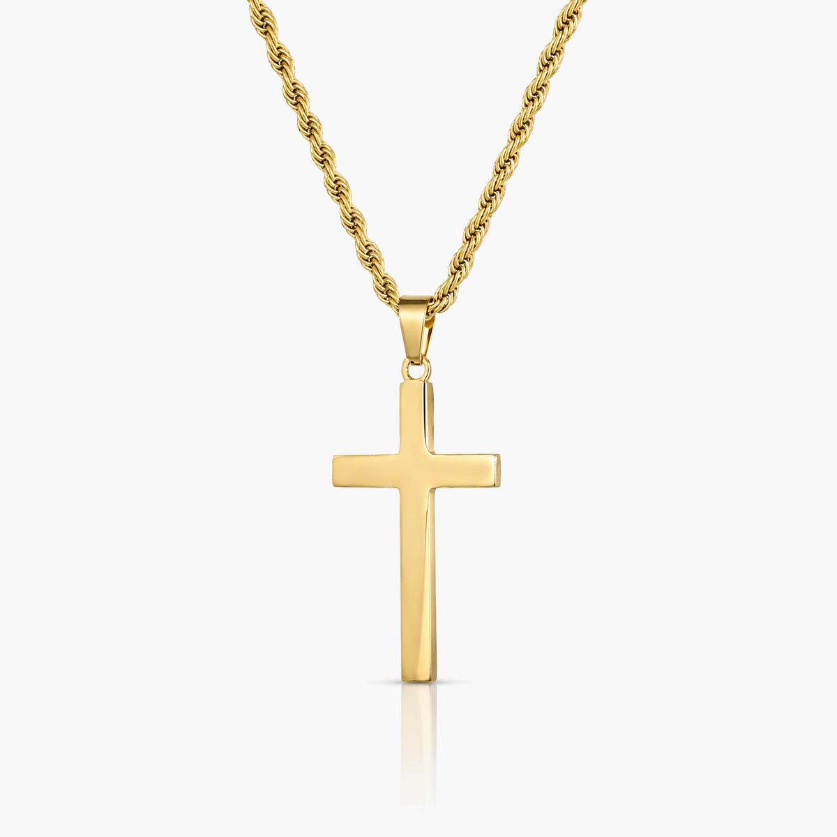 Minimalist Cross Pendant Necklace