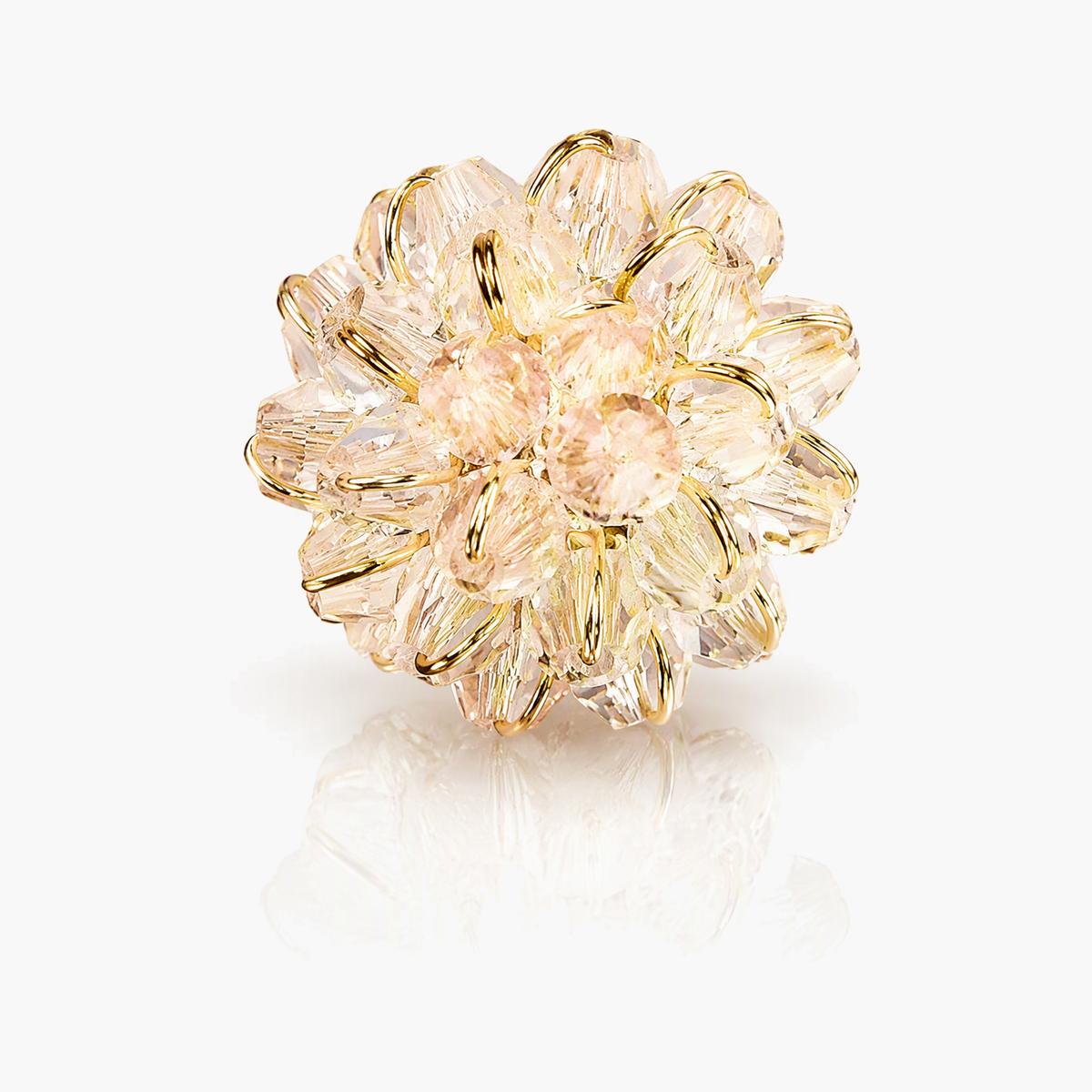 Flower Cluster Stud Earrings