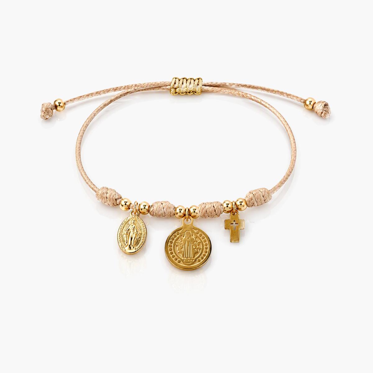 Dainty Religious Charm Bracelet