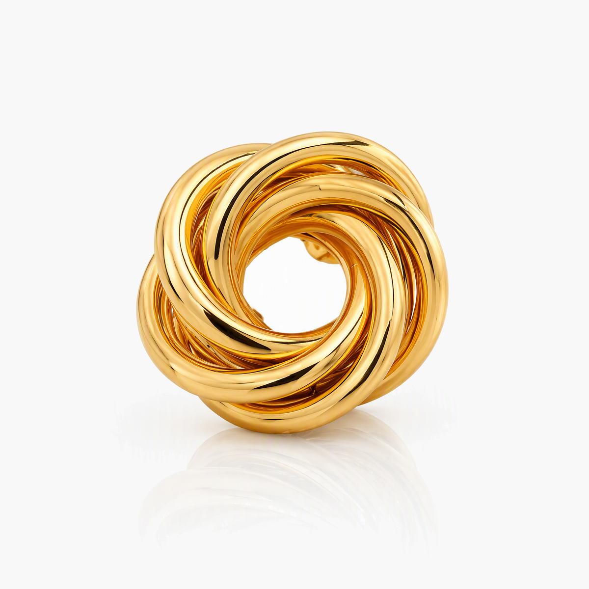 Trendy Love Knot Stud Earrings