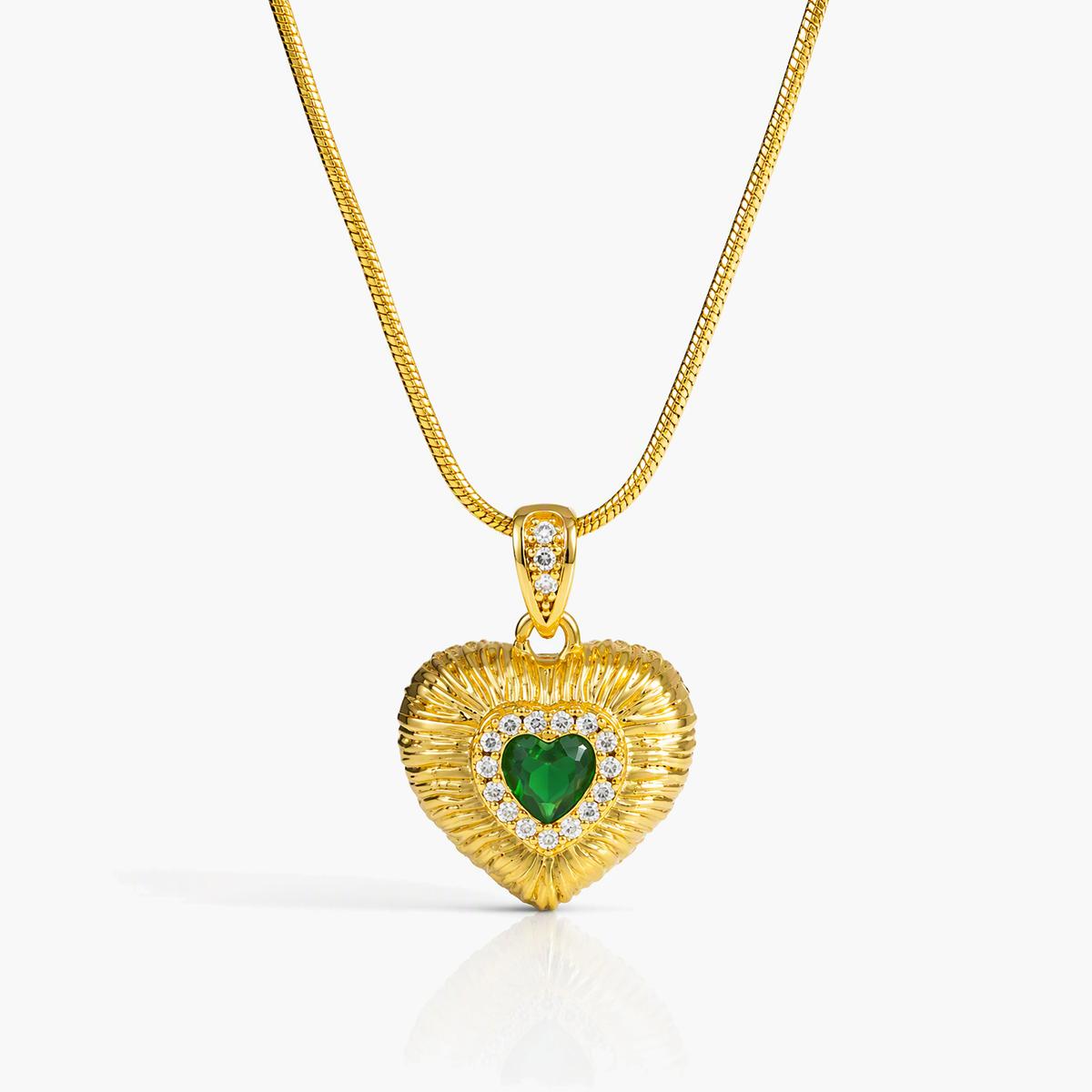 Heart Charm Pendant Necklace