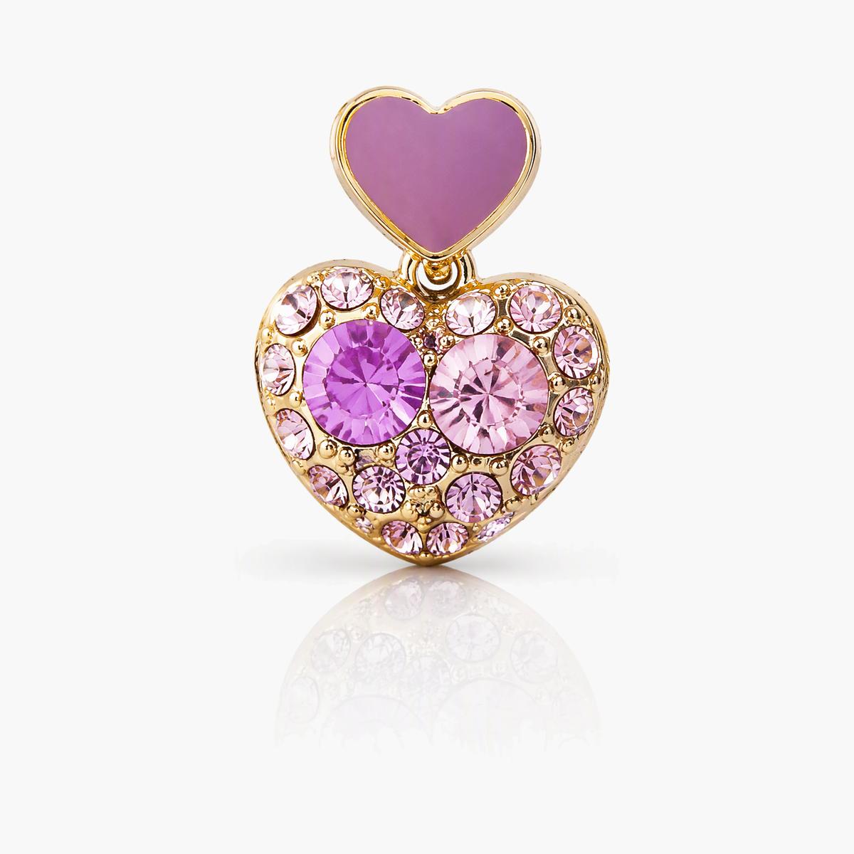 Floral & Heart Stud Earrings
