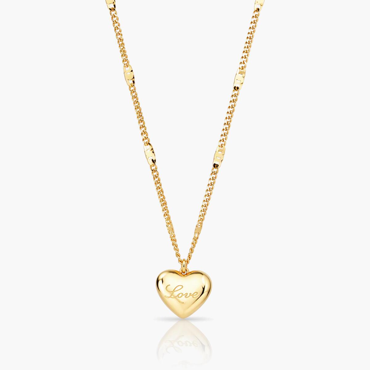 Dainty Heart Pendant Necklace