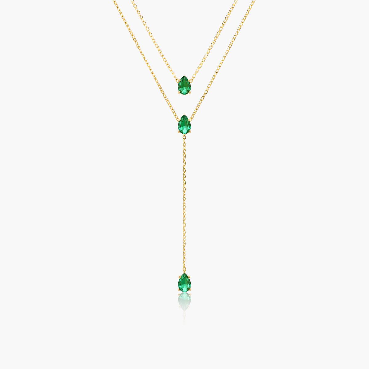Dainty Water Drop Y-Necklace