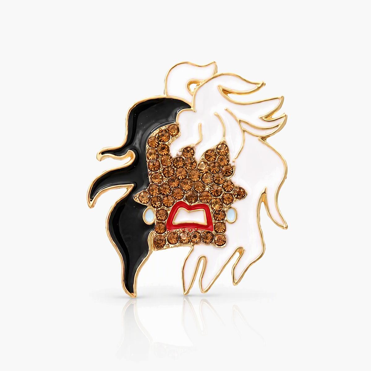 Trendy Abstract Face Stud Earrings