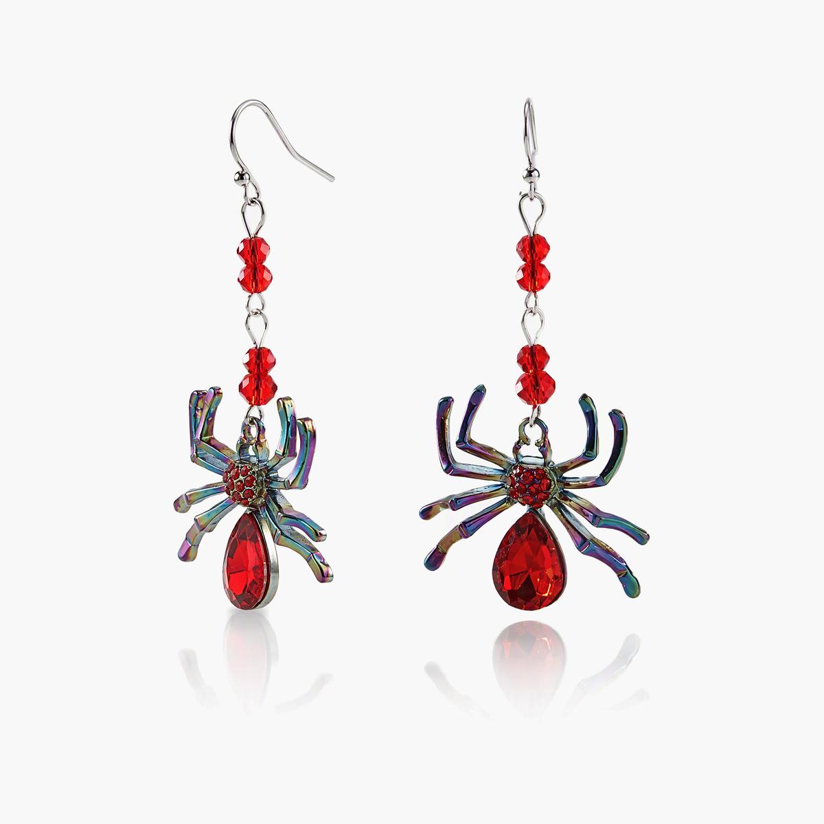 Trendy Spider Drop Earrings