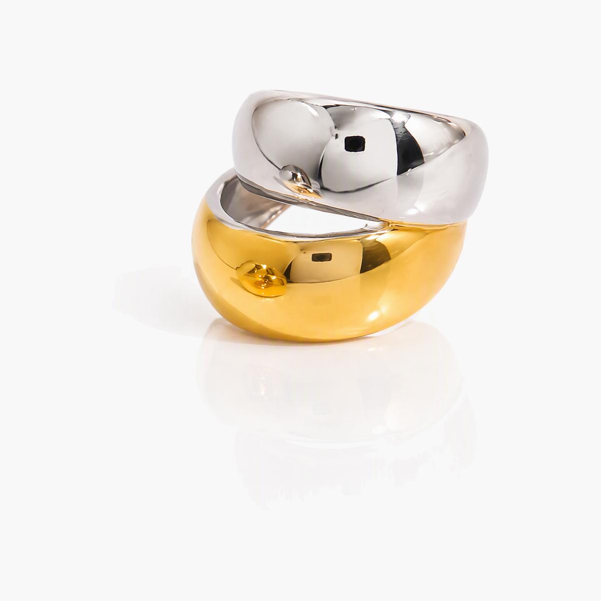 Twisted Band Huggie Earrings