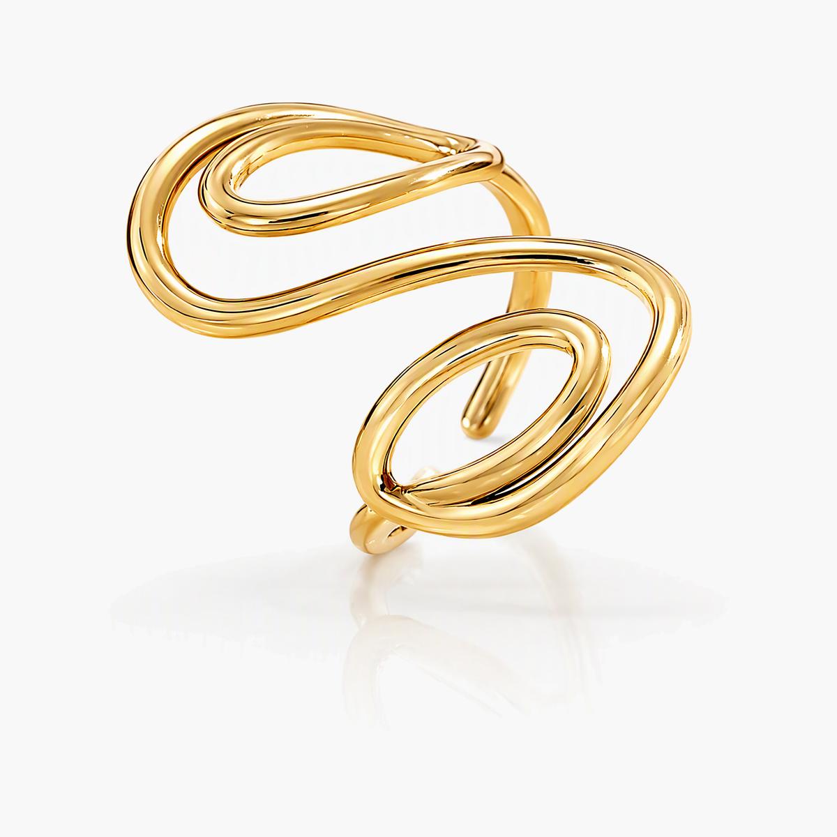 Twisted Open Ring