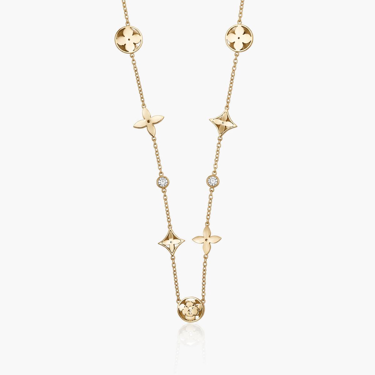 Dainty Flower Charm Necklace
