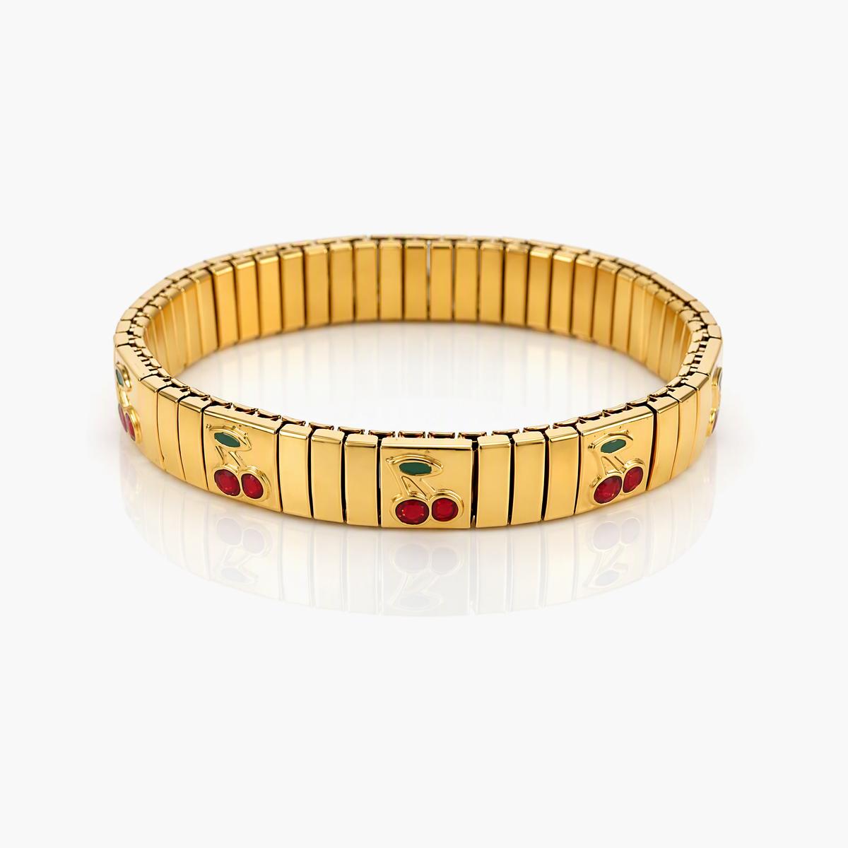 Cute Fruit Charm Bangle
