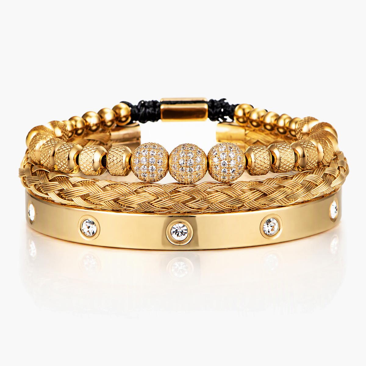 Trendy Beaded Cuff Bracelet