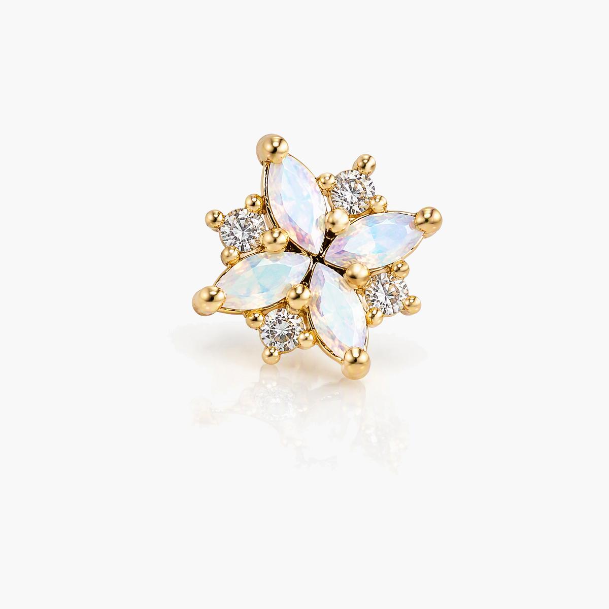 Dainty Flower Nose Stud