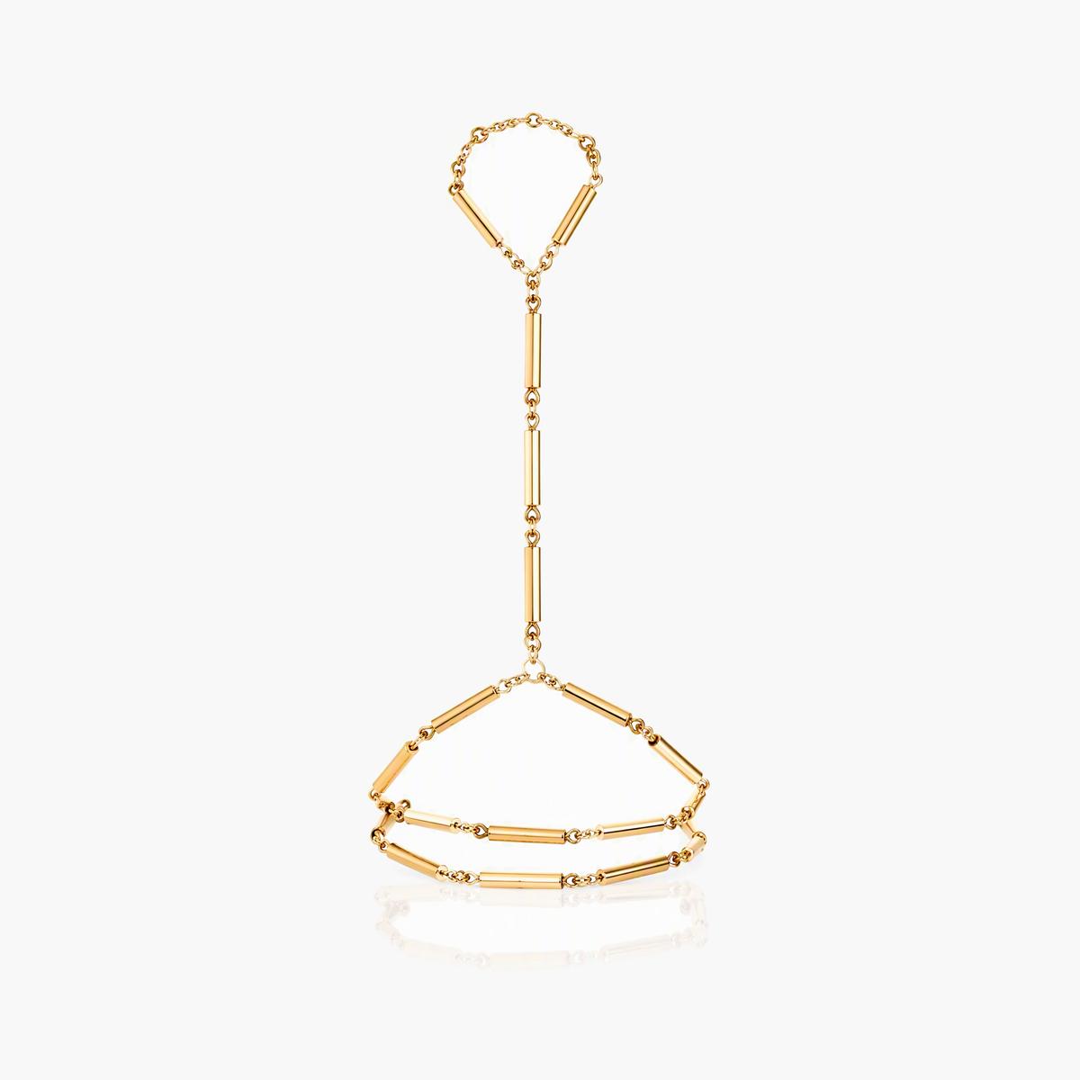 Dainty Bar Link Hand Chain