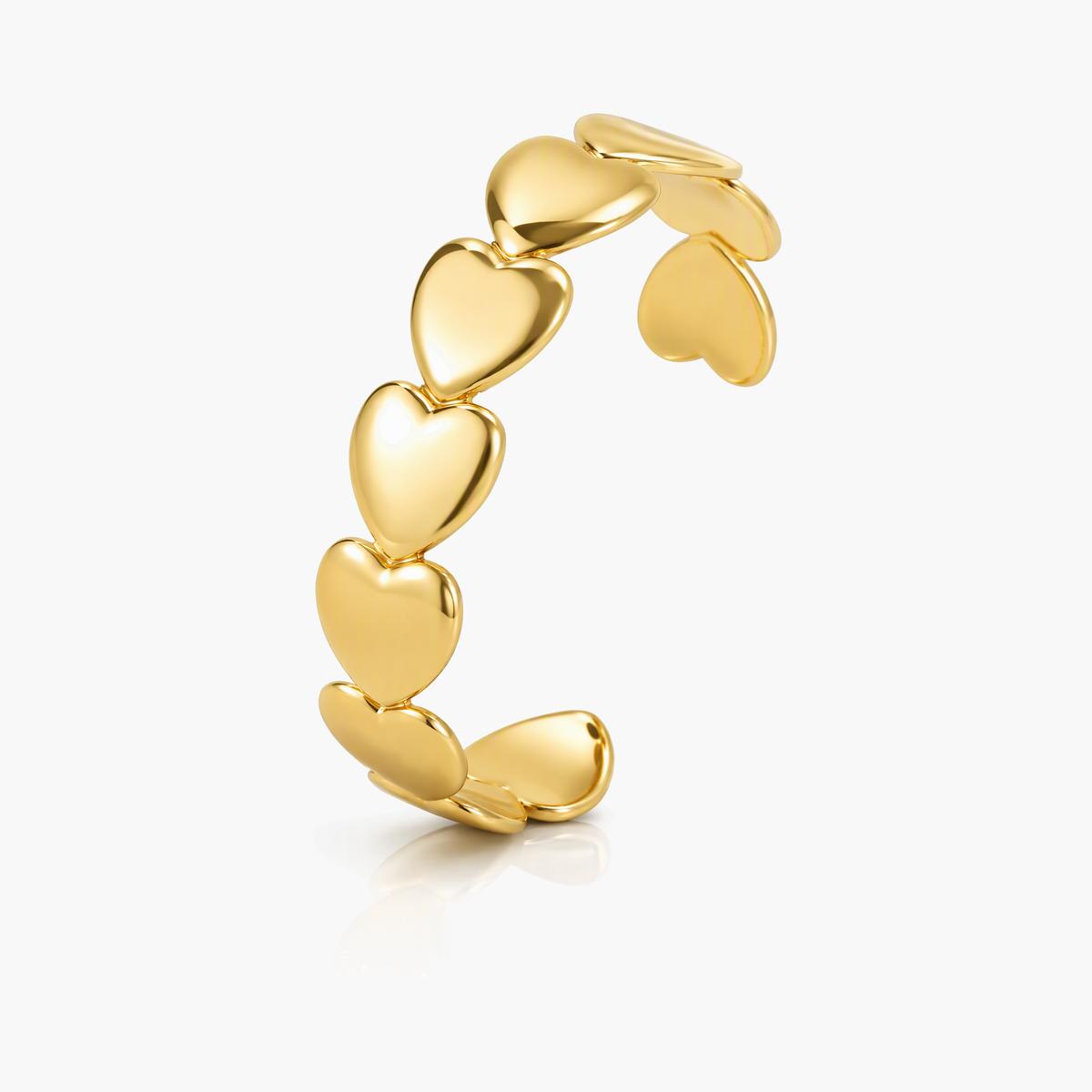 Trendy Heart Charm Bracelet