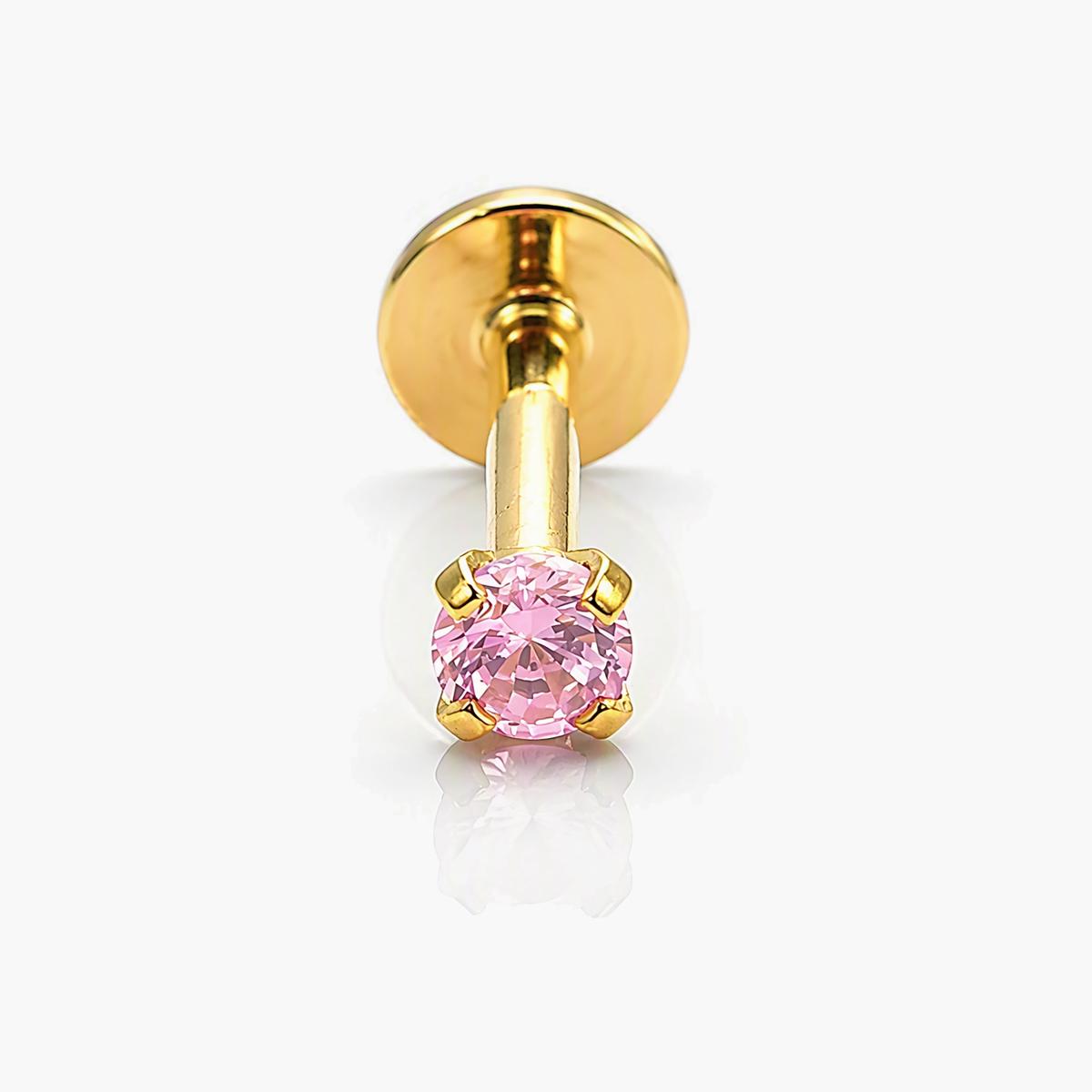 Dainty Single Stone Labret