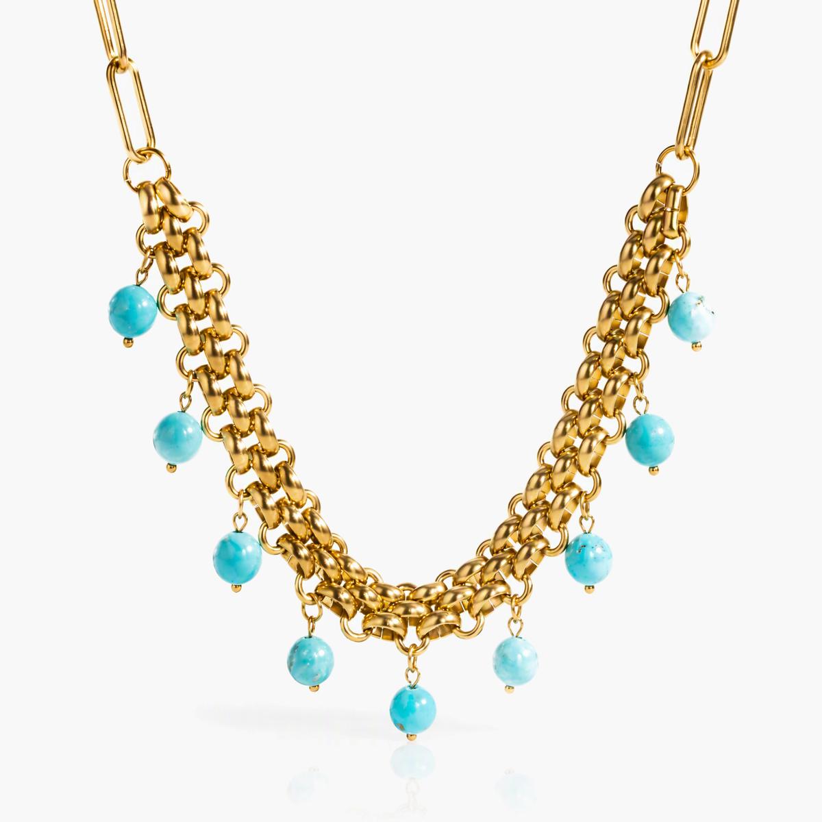 Boho Bull Head Charm Necklace