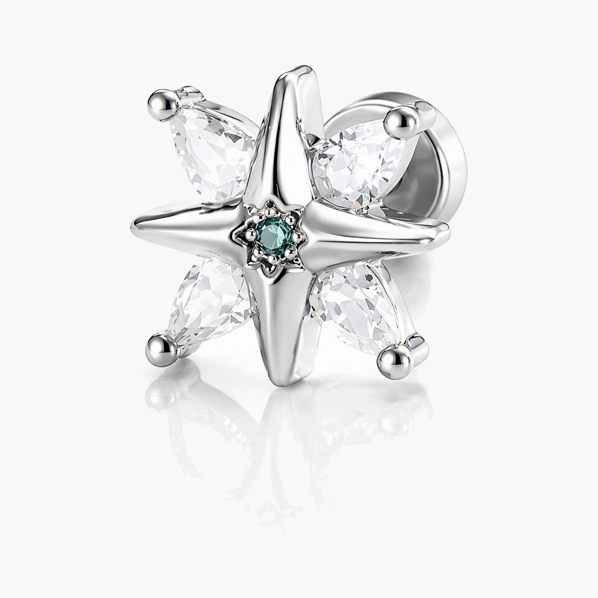 Dainty Star Stud Earrings