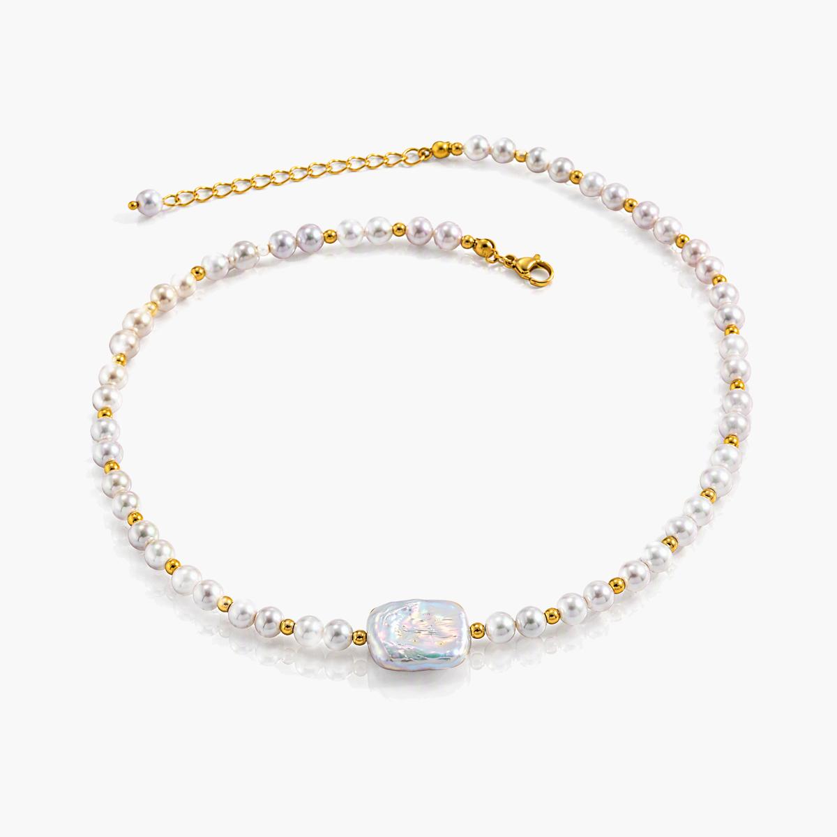 Elegant Baroque Pearl Bracelet