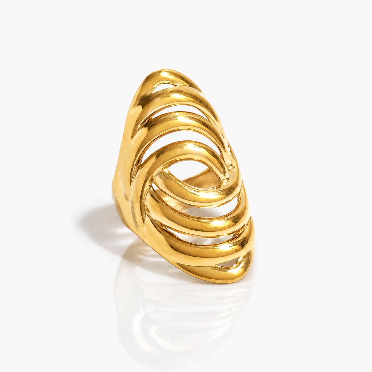 Chunky Twisted Band Ring