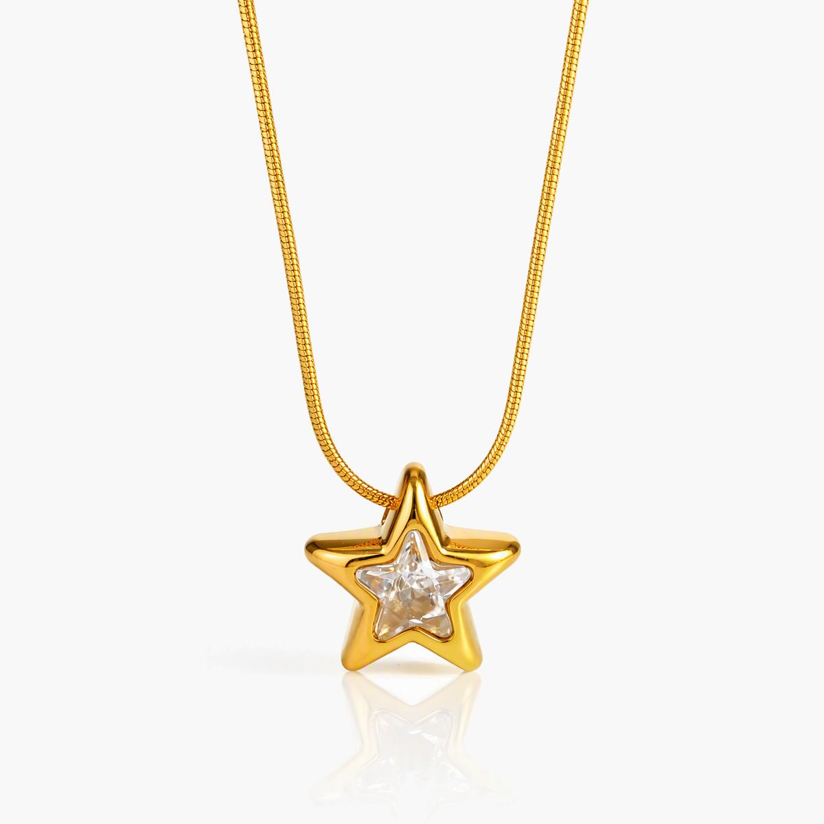 Dainty Star Pendant Necklace