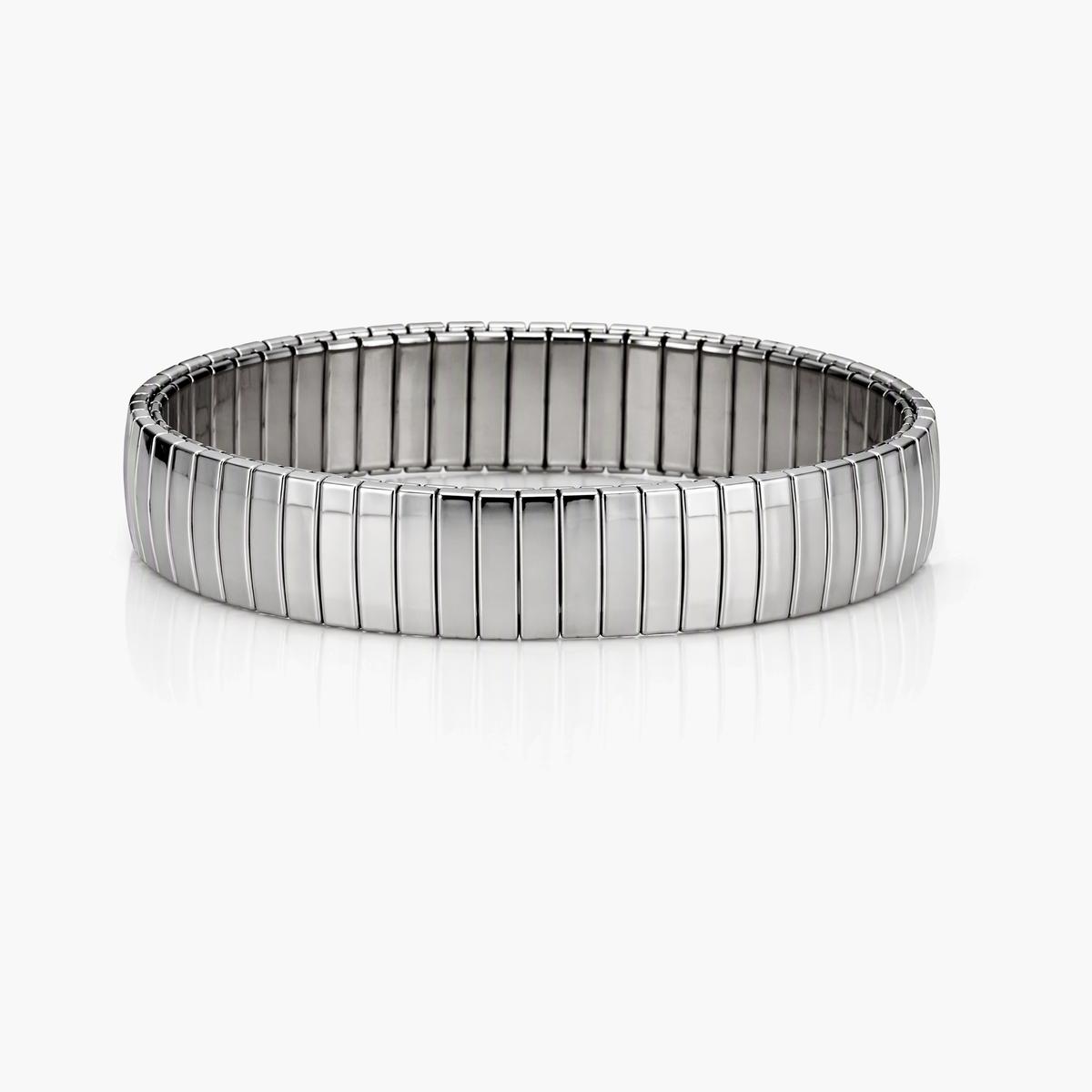 Minimalist Ribbed Band Bracelet