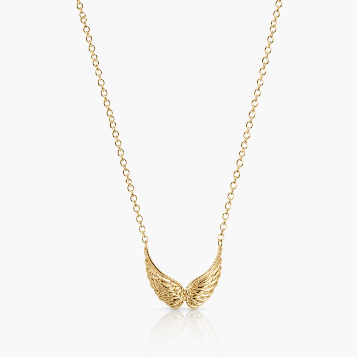 Dainty Angel Wings Necklace