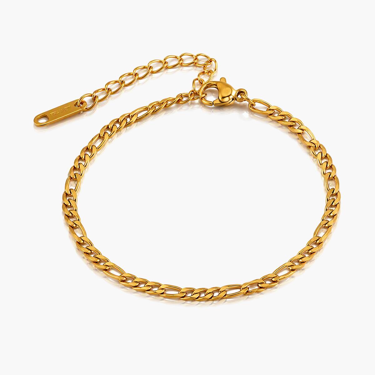 Dainty Figaro Chain Bracelet