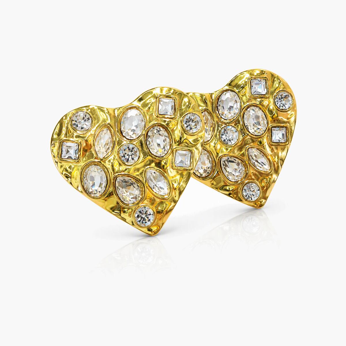 Luxury Cross Stud Earrings