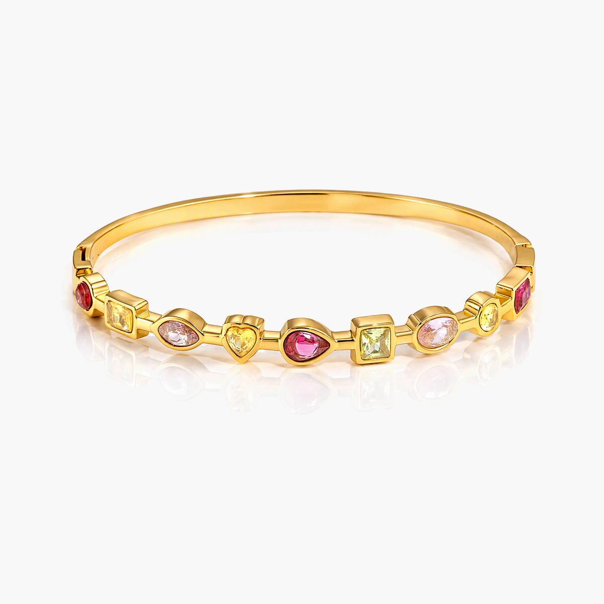 Trendy Geometric Link Bracelet