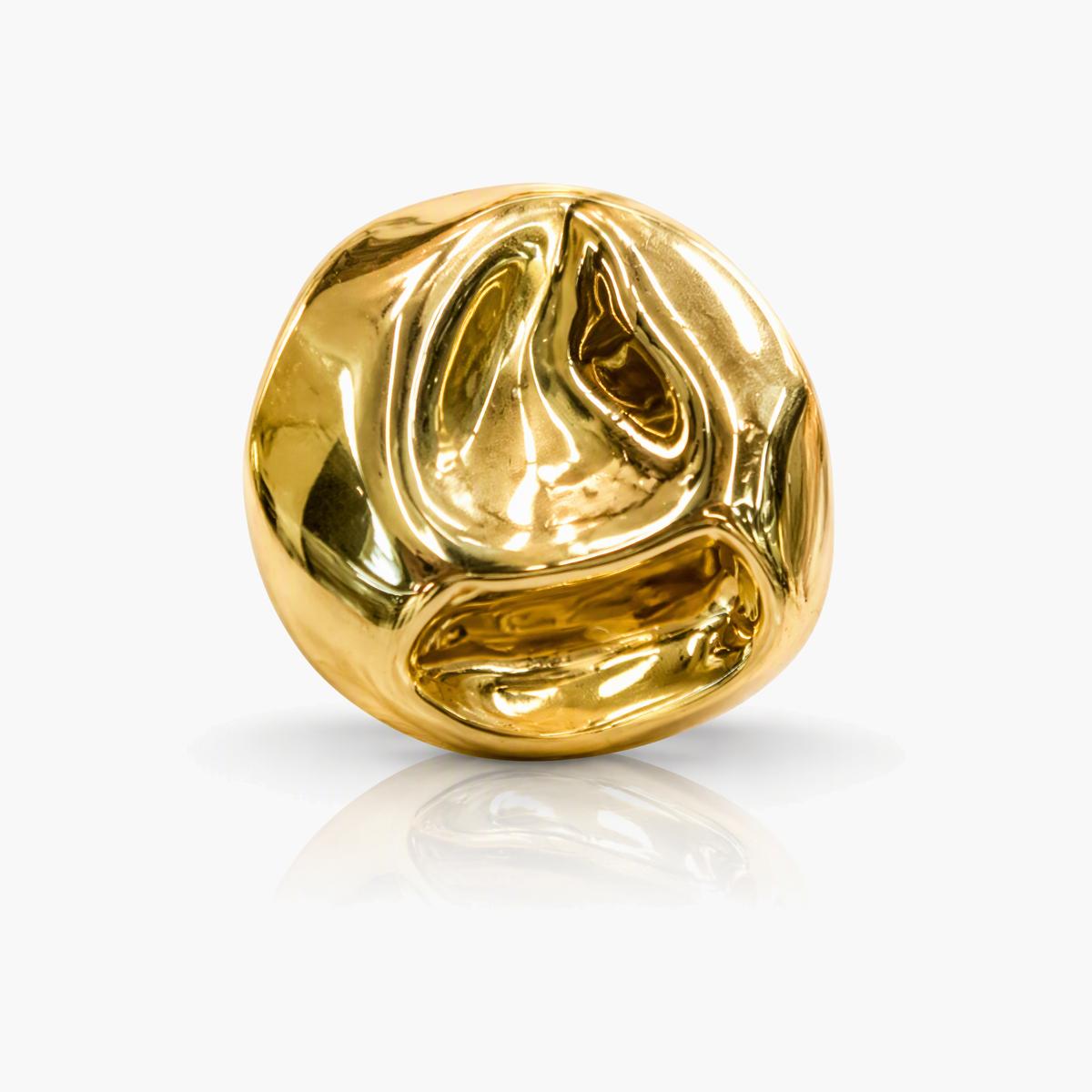 Chunky Molten Stud Earrings