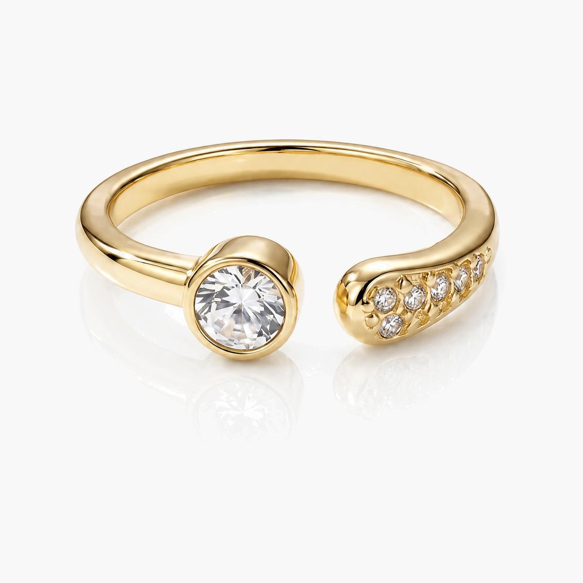 Dainty Open Cuff Ring