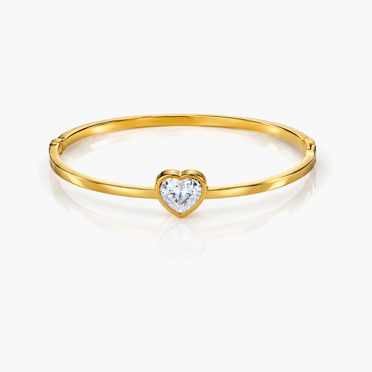 Heart Charm Bracelet