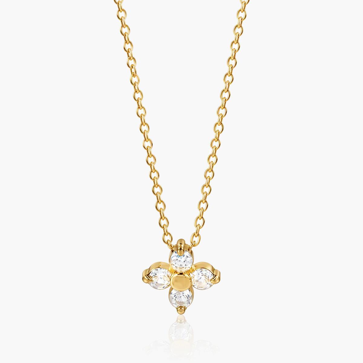 Dainty Four-Leaf Clover Necklace