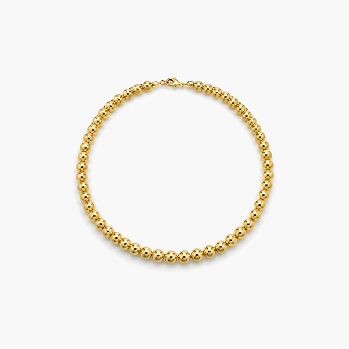 Chunky Round Bead Necklace