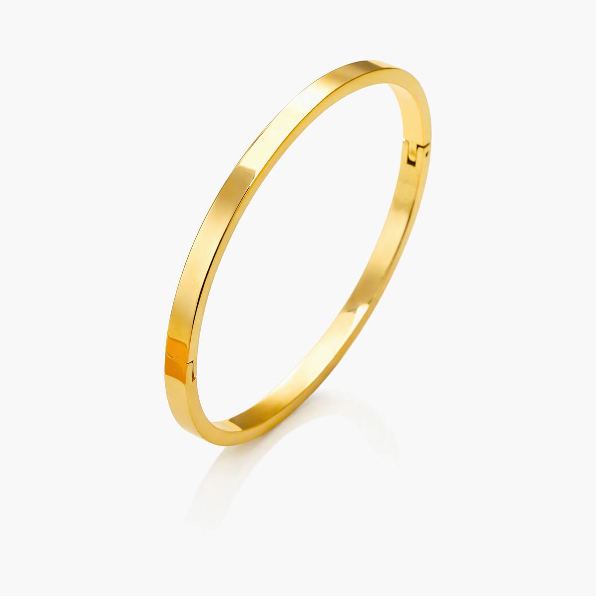 Trendy Rectangular Bar Bangle