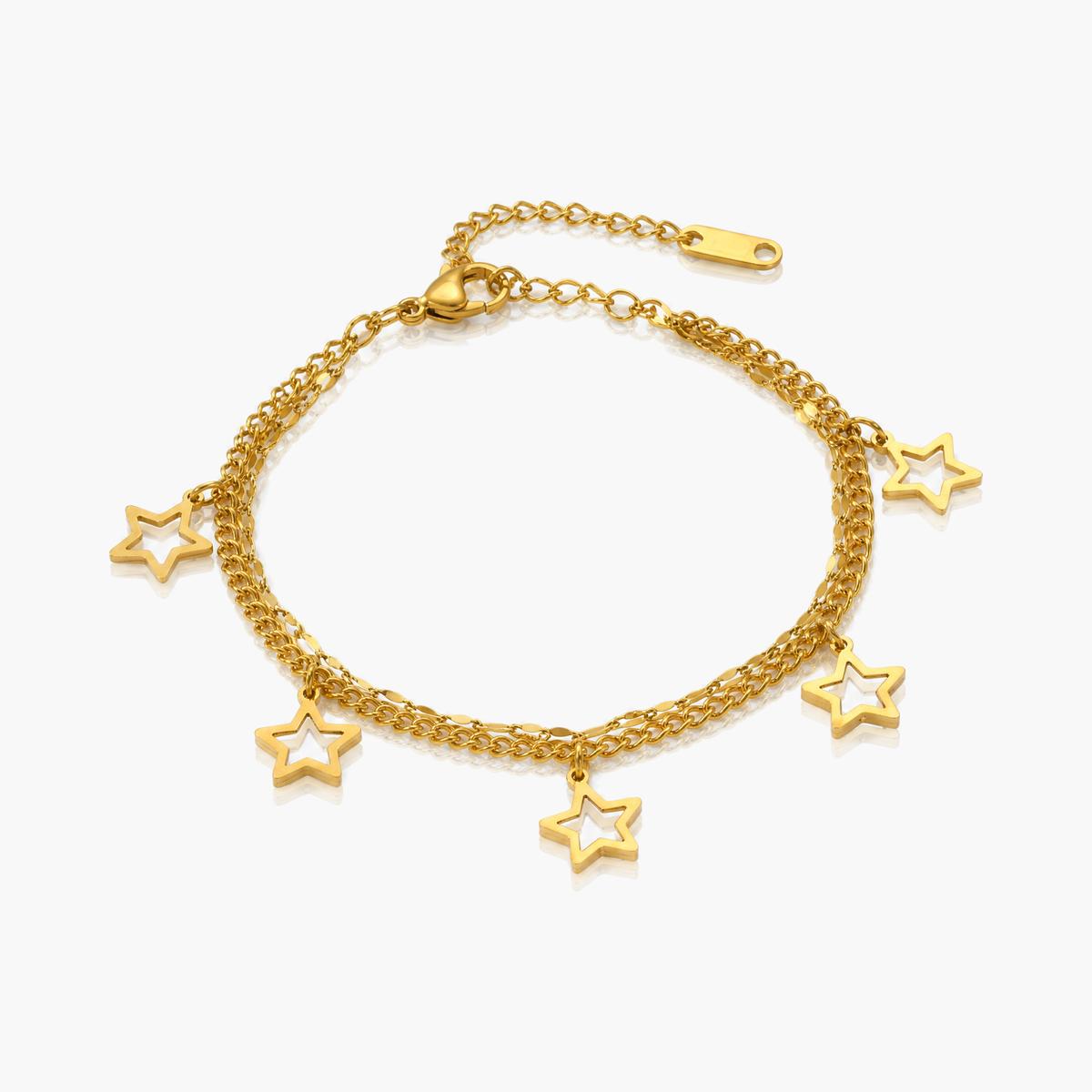 Dainty Star Charm Bracelet