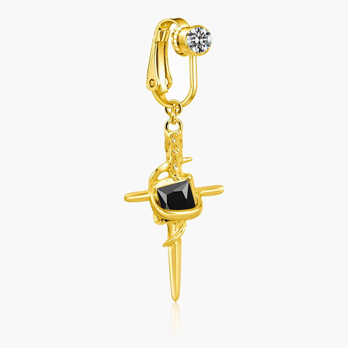 Cute Sword Charm Belly Ring