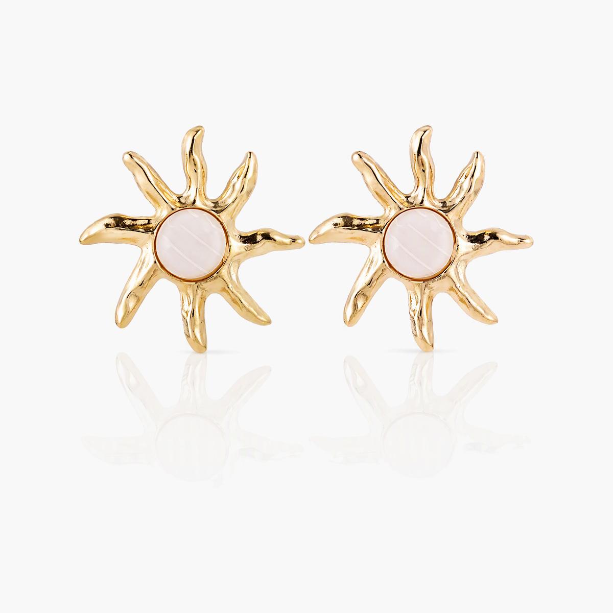 Sunburst Stud Earrings