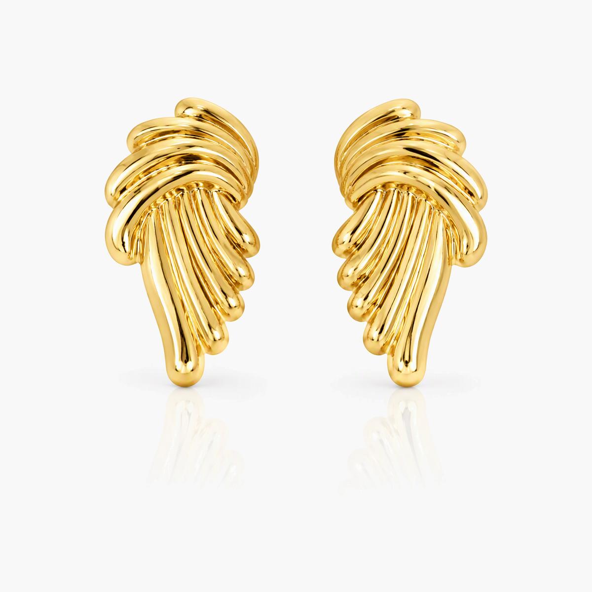 Trendy Assorted Motif Stud Earrings