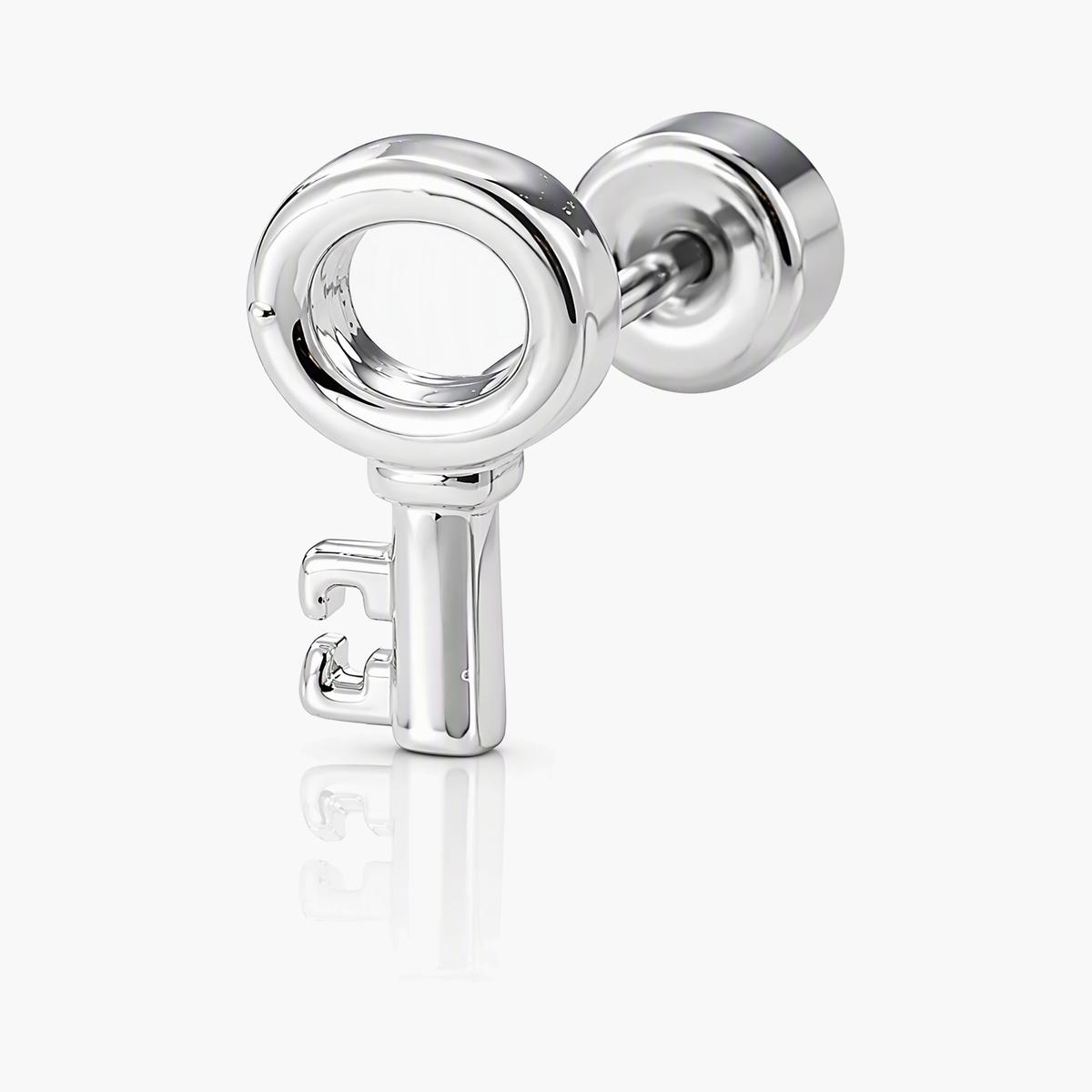 Cute Key Charm Stud Earrings
