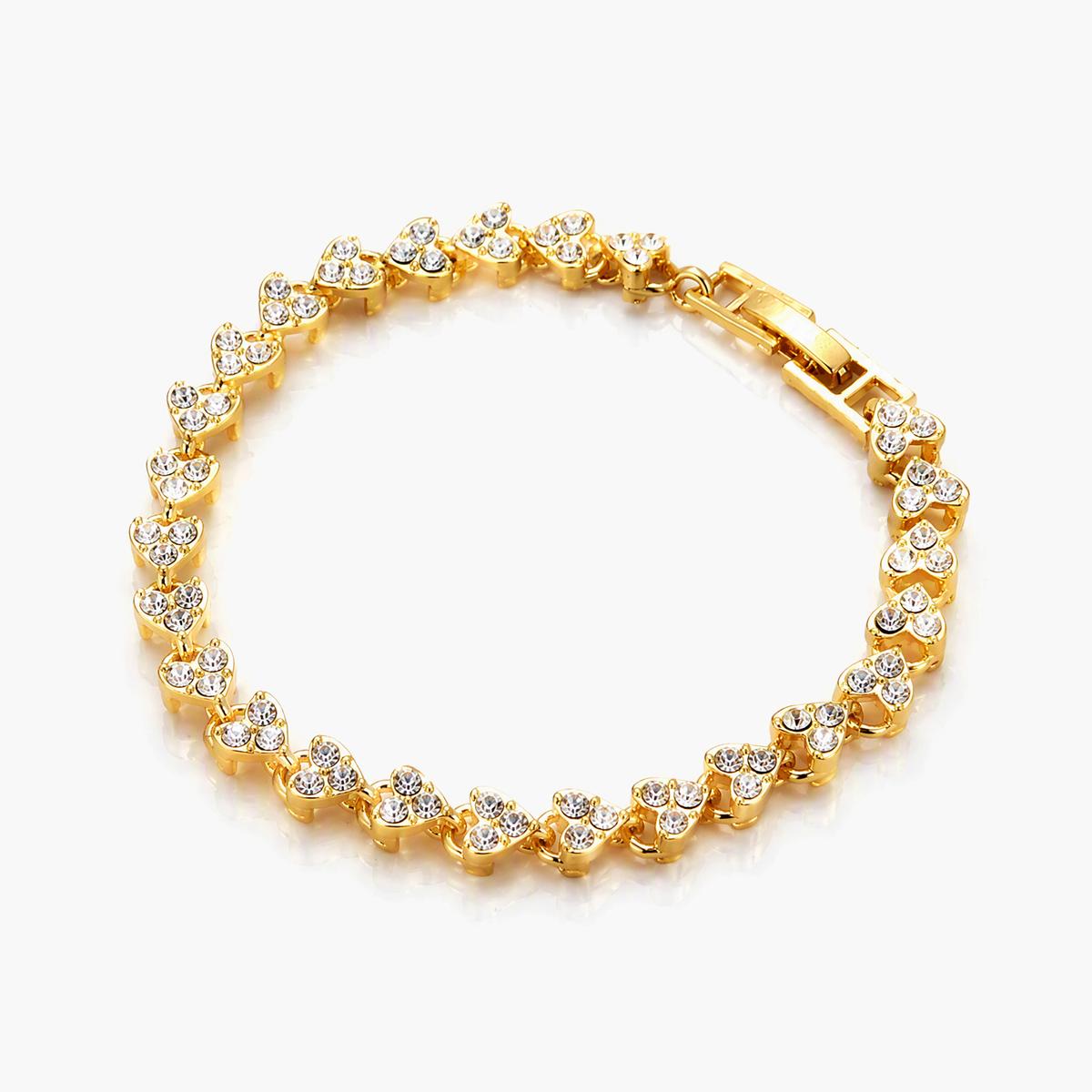 Flower Link Bracelet